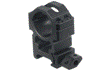 UTG Sporting Type - QD 1", 2 Piece High Profile Max Strength Picatinny Rings, 22mm wide